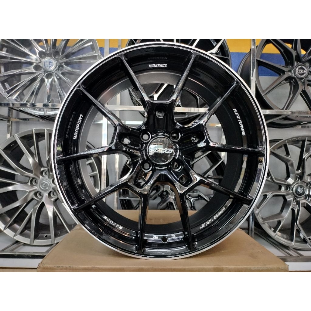 New Sport Rim 17 Inch Rm1580 4Pc G025 Myvi Ativa Alza City Vios ( Kena ...