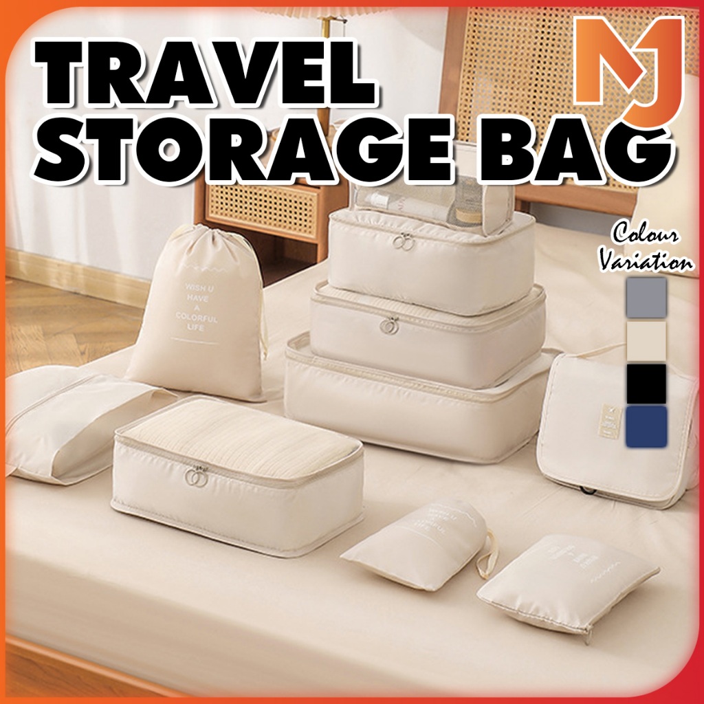 McJoden - TRAVEL STORAGE BAG Type 6/7/8/9/10 in 1 Set Travel Packing ...