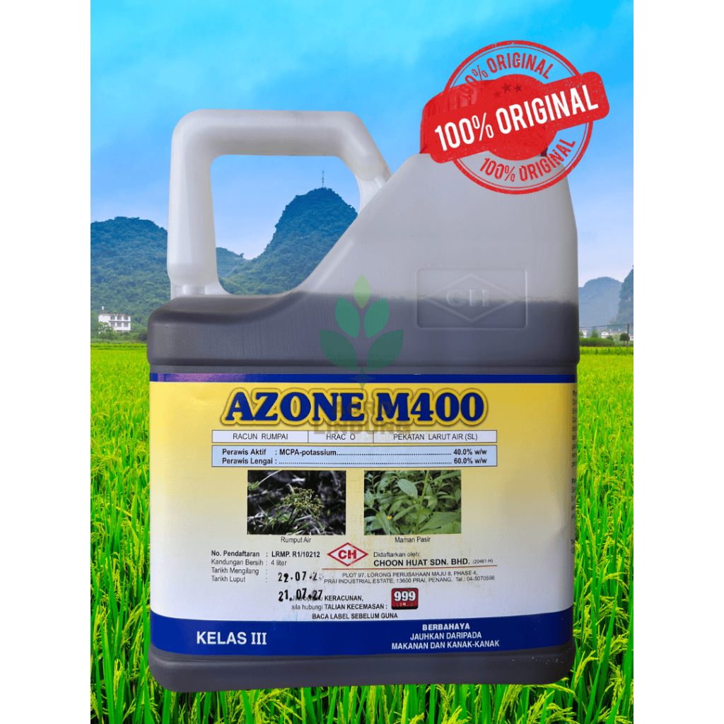 [OFFICIAL SELLER -ORIGINAL] RACUN RUMPUT CH Azone M400 - 4 Litre (RACUN ...