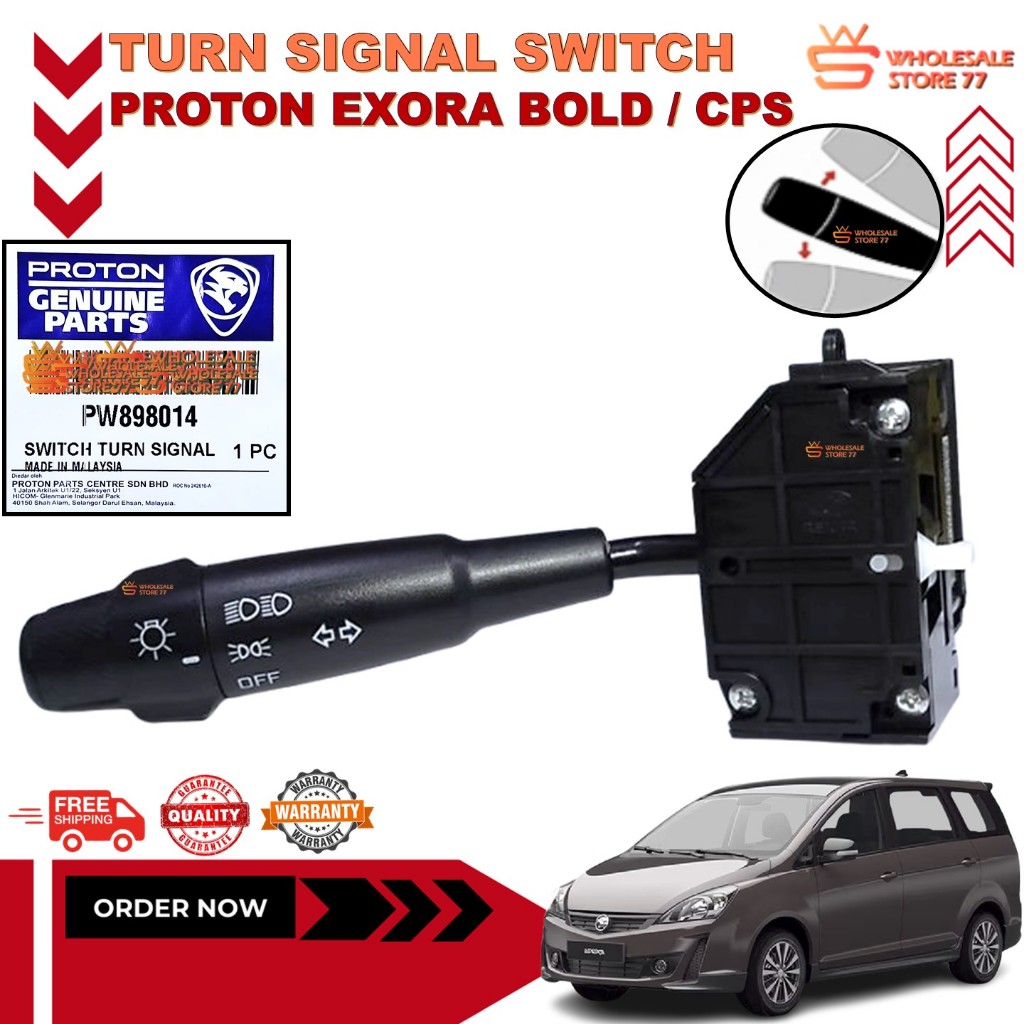 ORIGINAL | Proton Exora Bold / CPS Turn Switch Signal Head Lamp Switch ...