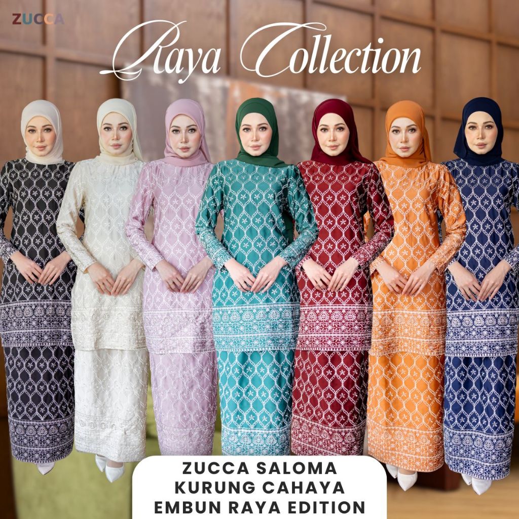 [JOM RAYA 2026] ZUCCA SALOMA KURUNG CAHAYA EMBUN RAYA EDITION ...