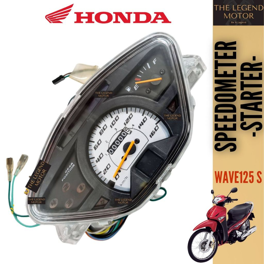 WAVE 125 WAVE125 Speedo Meter Sped Miter Speed Odomter Assy Speedometer ...