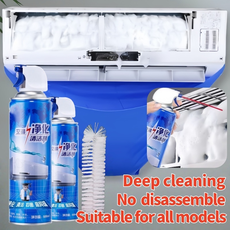 500ml Aircond Cleaning Kit With Aircond PVC Material Cleaning Cover and ...