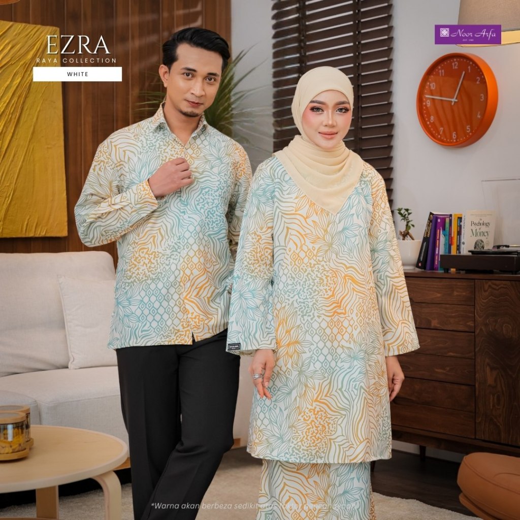 RAYA 2026 - Baju Kurung Riau dan Kemeja Lengan Panjang Batik EZRA NOOR ...