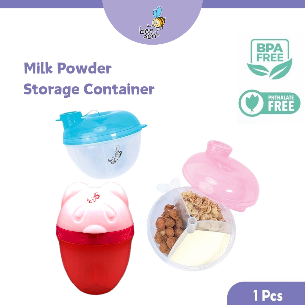 Beeson Bekas Susu Tepung Bayi / Portable Baby Milk Powder Container ...