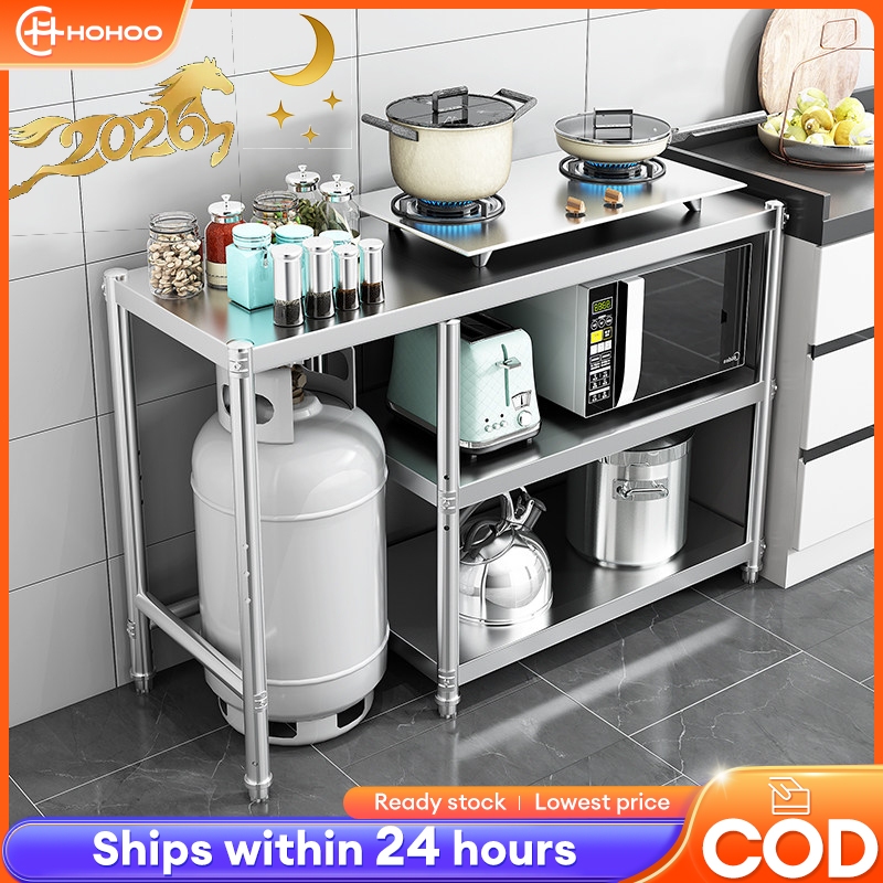 Gas Rack Kitchen Stove Rack Table cooking Stainless Steel Kitchen Rack ...