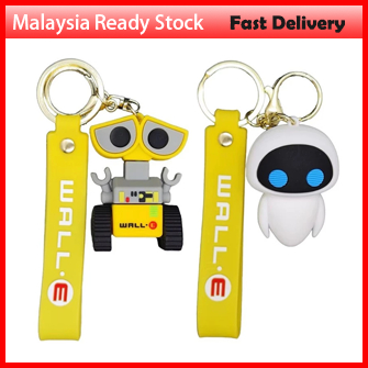 Cartoon Anime Robot Story WALL-E Doll Keychain Robot Backpack Pendant Car Keychain Children's Toy Party Gift