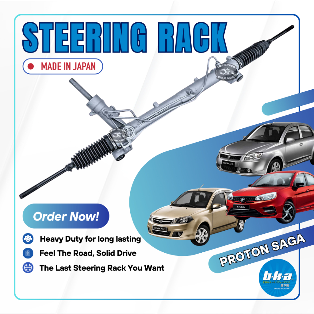 BKA Japan Heavy Duty Steering Rack with Rack End Saga blm flx vvt mk4 ...