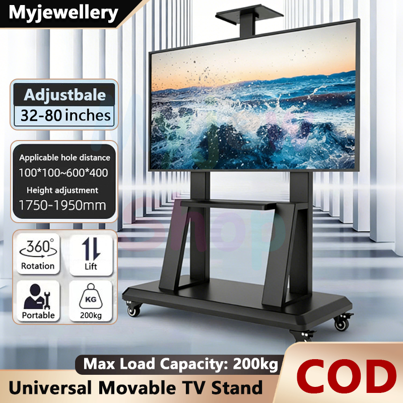 Universal Movable TV Stand For 32-80 Inch Heavy Duty TV Floor Stand ...