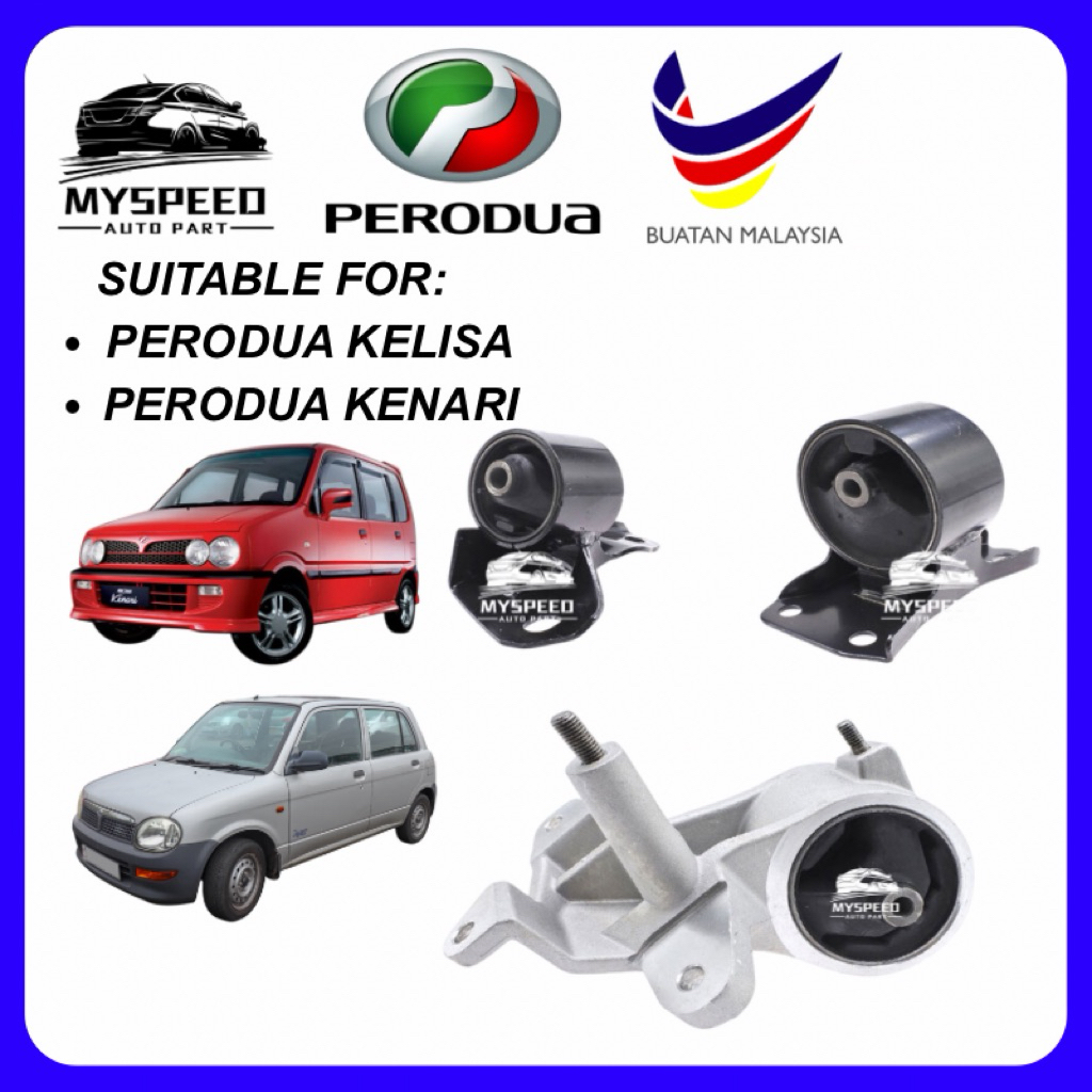 ORIGINAL PERODUA / DAIHATSU - PERODUA KELISA KENARI ENGINE MOUNTING 3 ...