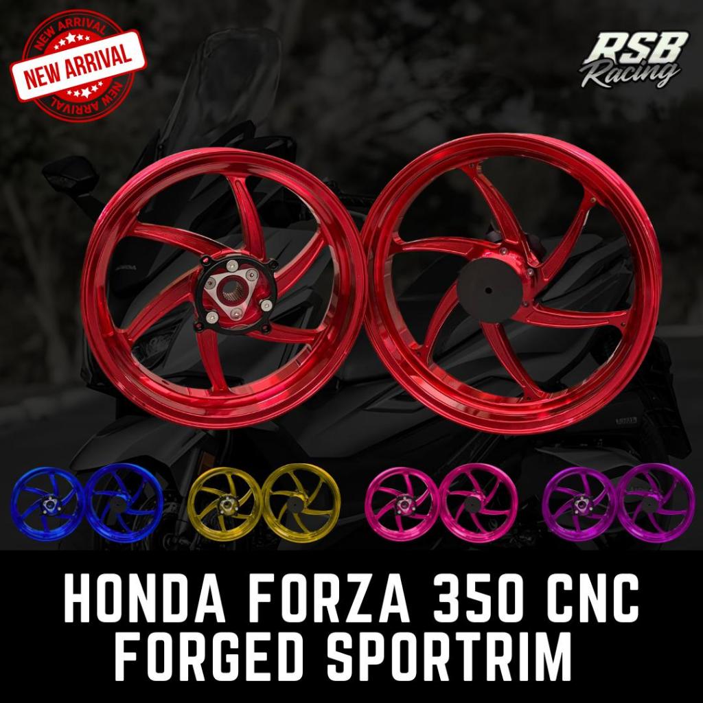 HONDA FORZA 350 SPORT RIM FORGED CNC BY RSB RACING- Motorcycle ...