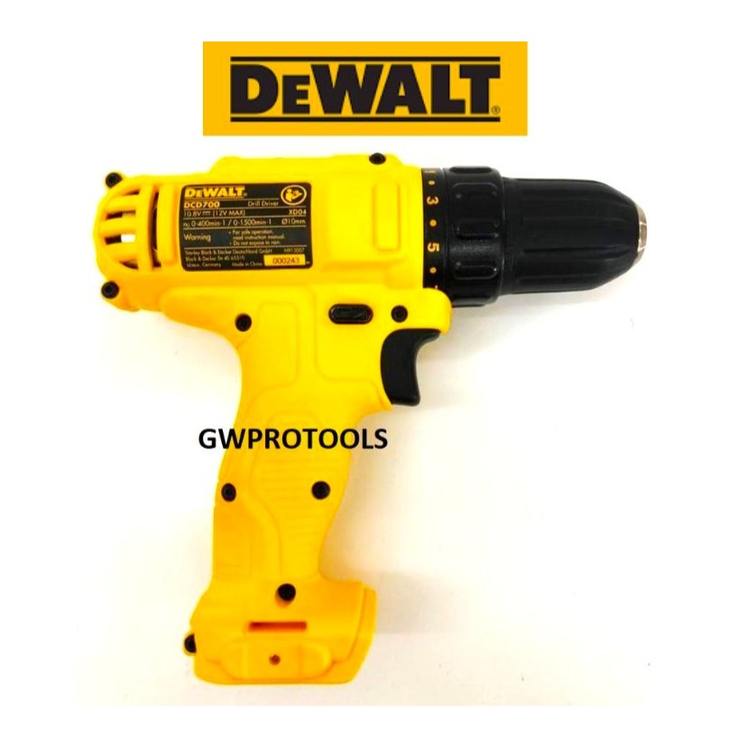 DCD700 ( BARE / SOLO UNIT ) DEWALT 12V MAX CORDLESS DRILL DRIVER ...