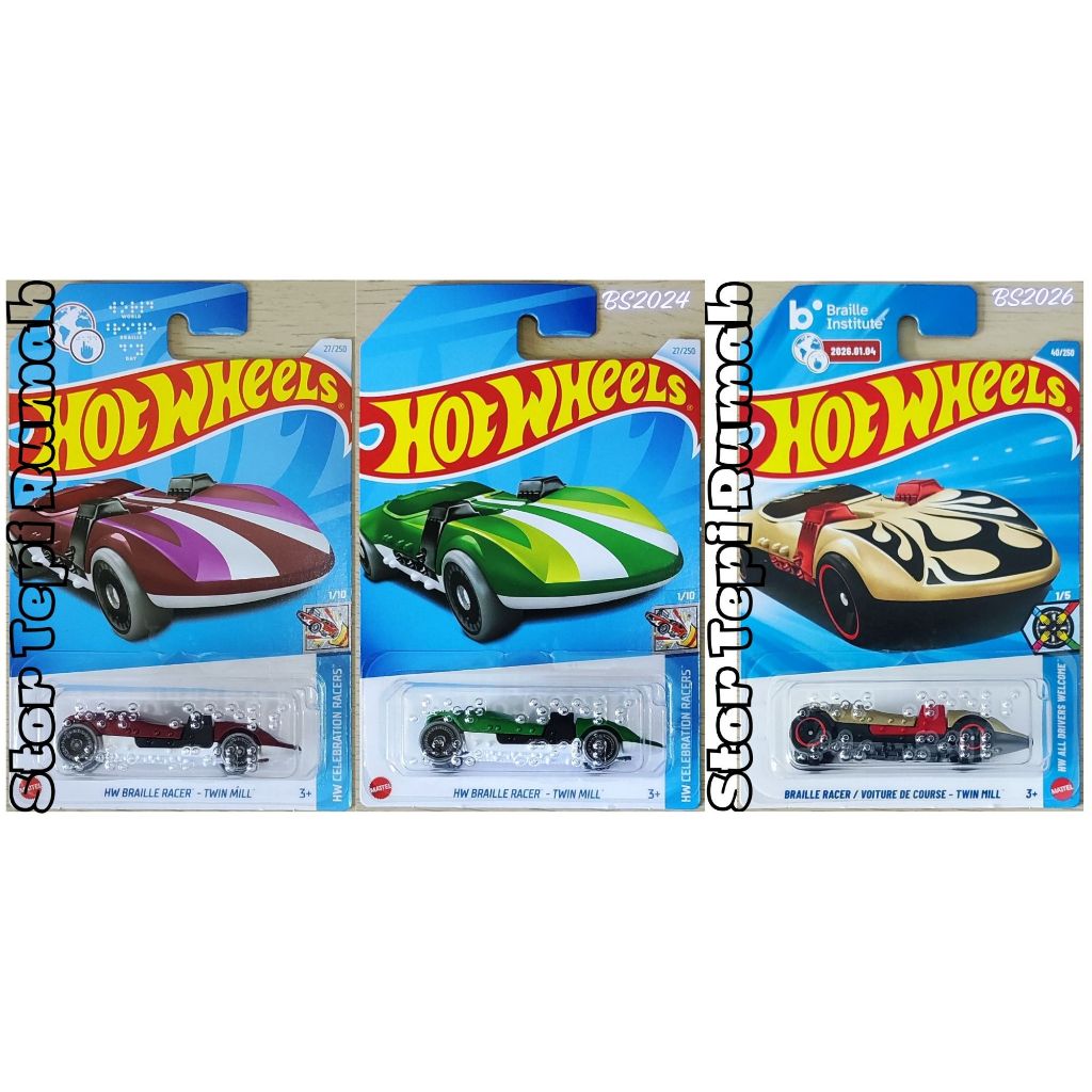 Hot Wheels HW Braille Racer Twin Mill [HW Fantasy 2026 All Drivers ...