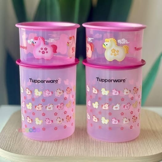 Tupperware One Touch Topper 600ml / 950ml OR Canister 1.25L / 2L ...