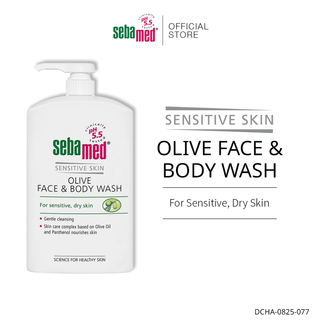 sebamed Sensitive Skin Olive Face & Body Wash | Shopee Malaysia