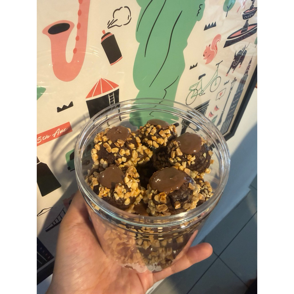 Nutella Button Premium Cookies Raya | Shopee Malaysia