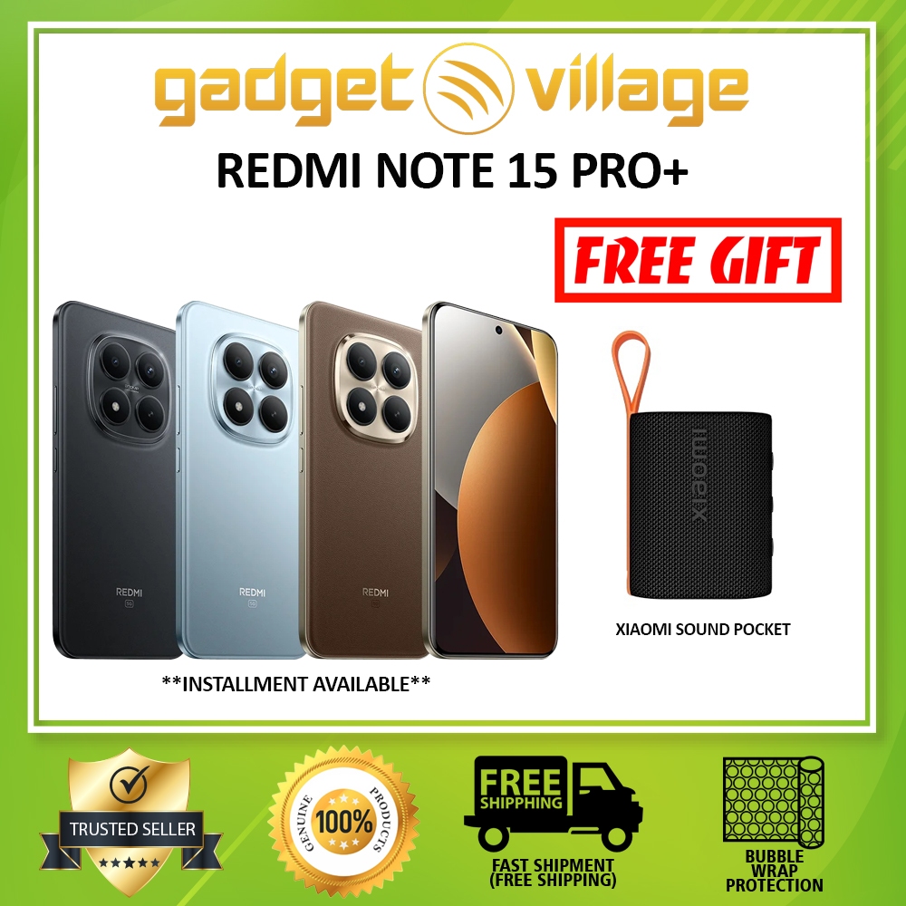Redmi Note 15 Pro+ 5G 512gb/12gb Smartphone - Official 1 Year Xiaomi Malaysia Warranty