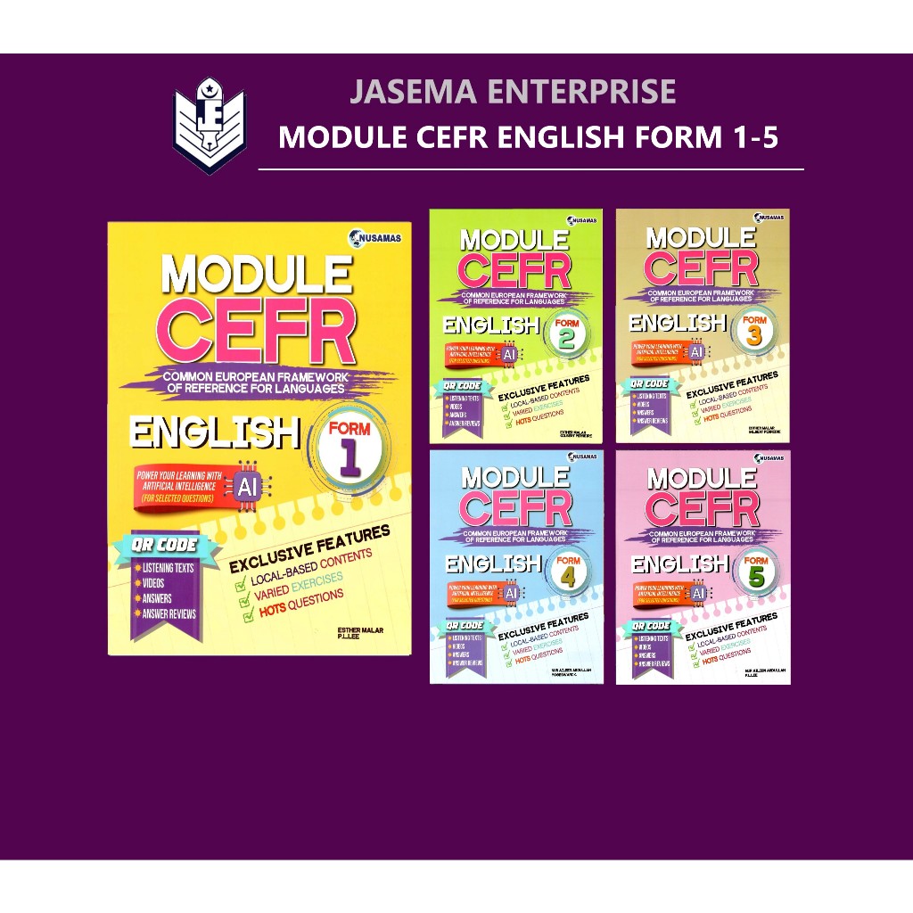 Module CEFR English Form 1.2.3.4.5 | Shopee Malaysia