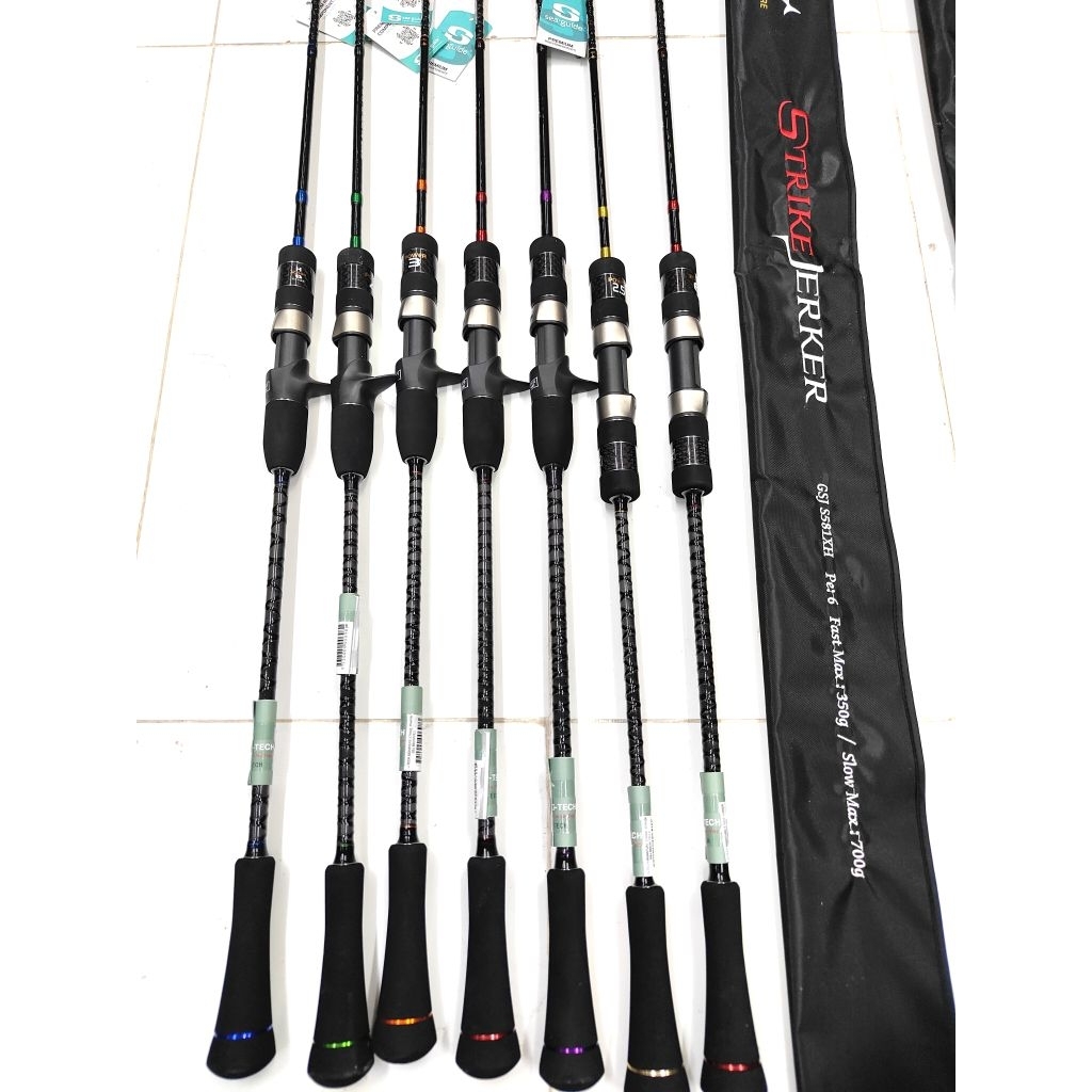 JORAN GTECH STRIKE JERKER JIGGING RODS 40579277 | Shopee Malaysia