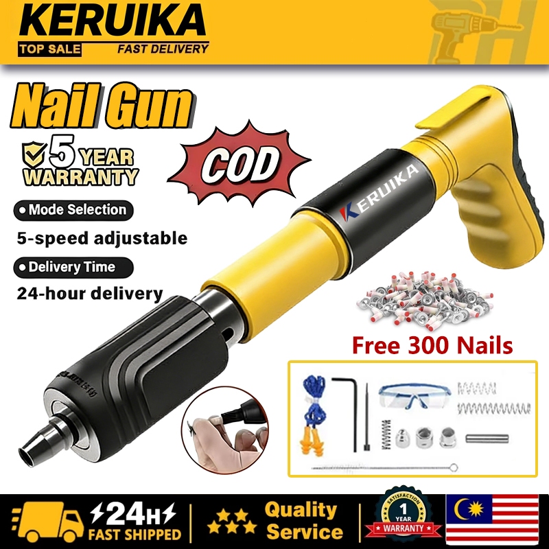 KERUIKA Manual Nail Gun Original Steel Nails Gun For Concrete Rivet ...