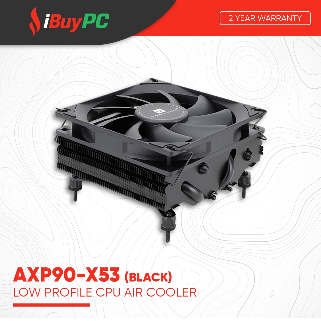 Thermalright AXP90-X53 Black HTPC/ITX Low Profile CPU Air Cooler (TR ...