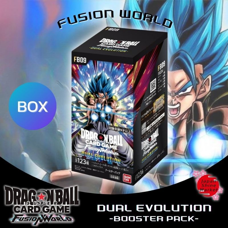 Dragon Ball Fusion World Booster Pack DUAL EVOLUTION [FB09] Box Set (24 ...