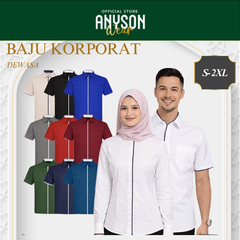 Beli baju korporat Dalam Talian Dengan Harga Terbaik Jul 2026 | Shopee ...