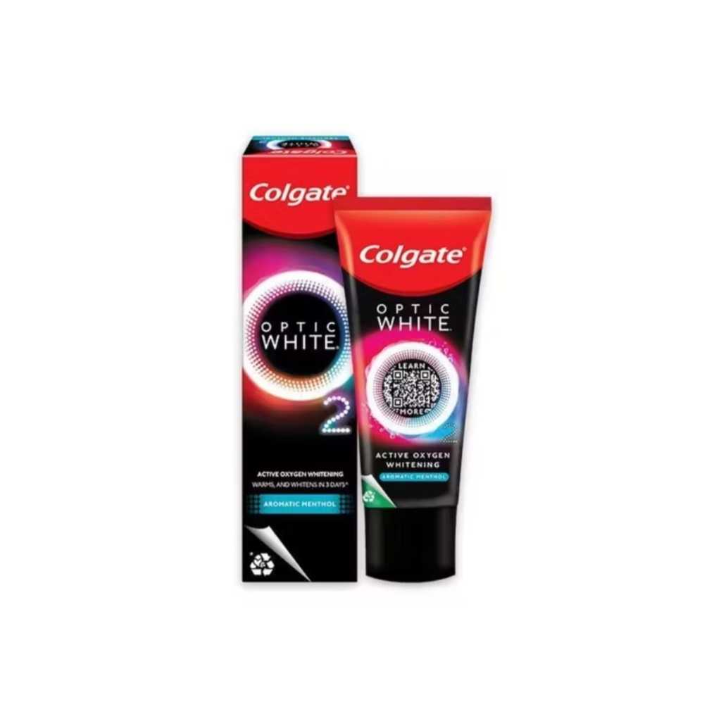 Colgate Optic White 02 Oxygen Whitening Aromatic Menthol Toothpaste 20g ...