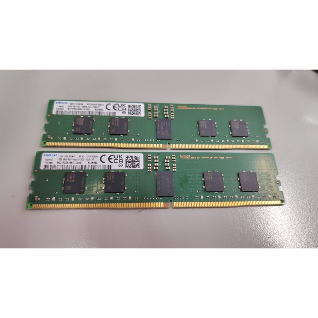 Samsung DDR5 16GB 4800 Server RAM ECC RDIMM (Workstation Only) | Shopee ...