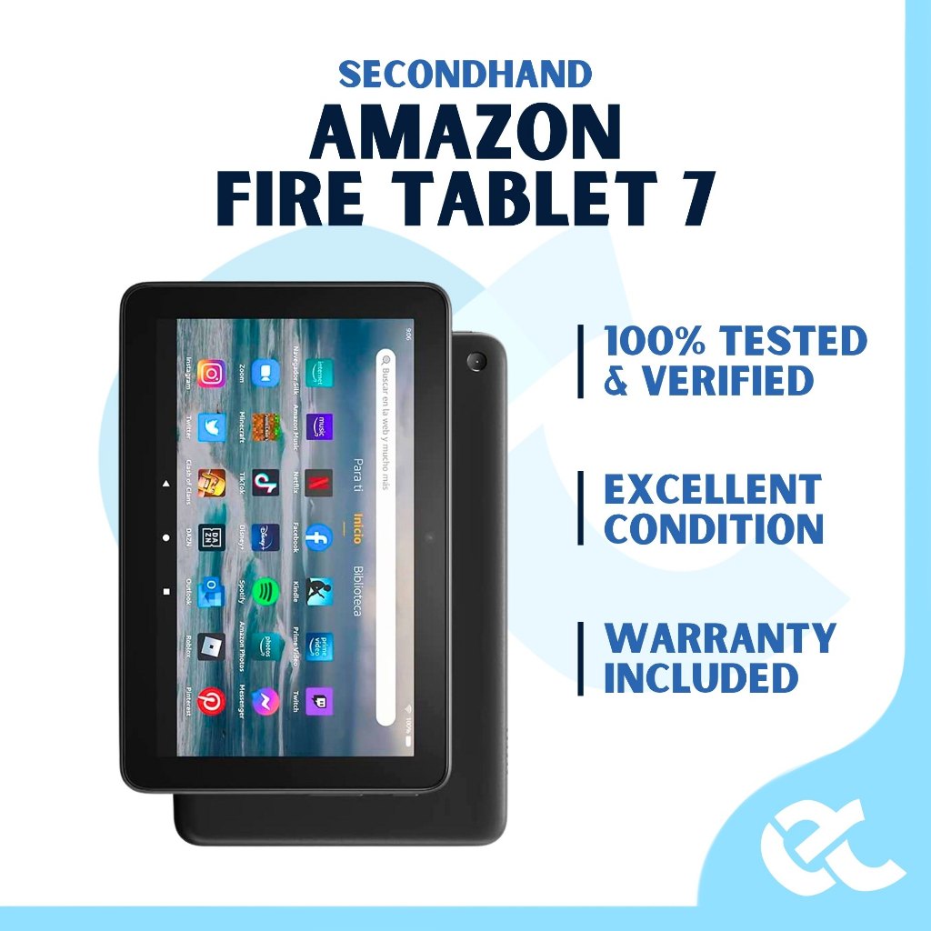 USED AMAZON FIRE TABLET ORIGINAL SECONDHAND | Shopee Malaysia