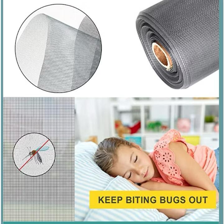 (1FT X 4 FT) ALUMINIUM INSECT SCREEN NETTING / MOSQUITO MESH / JARING ...