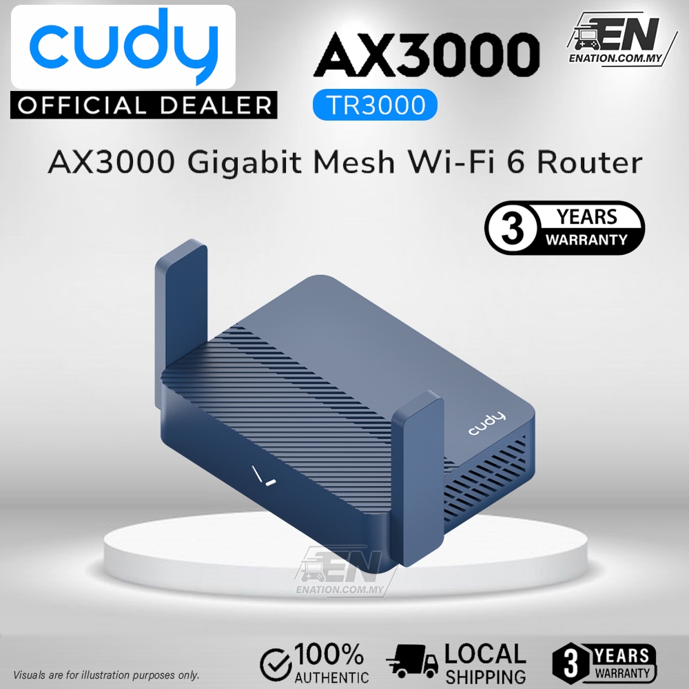 Cudy TR3000 - AX3000 2.5G Wi-Fi 6 Mini VPN Router | WIFI 6 Travel ...