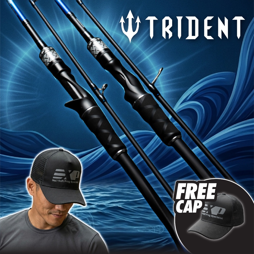 [ LIMITED FREE CAP ] EXP Trident Carbon Fiber Medium Light/Heavy ...