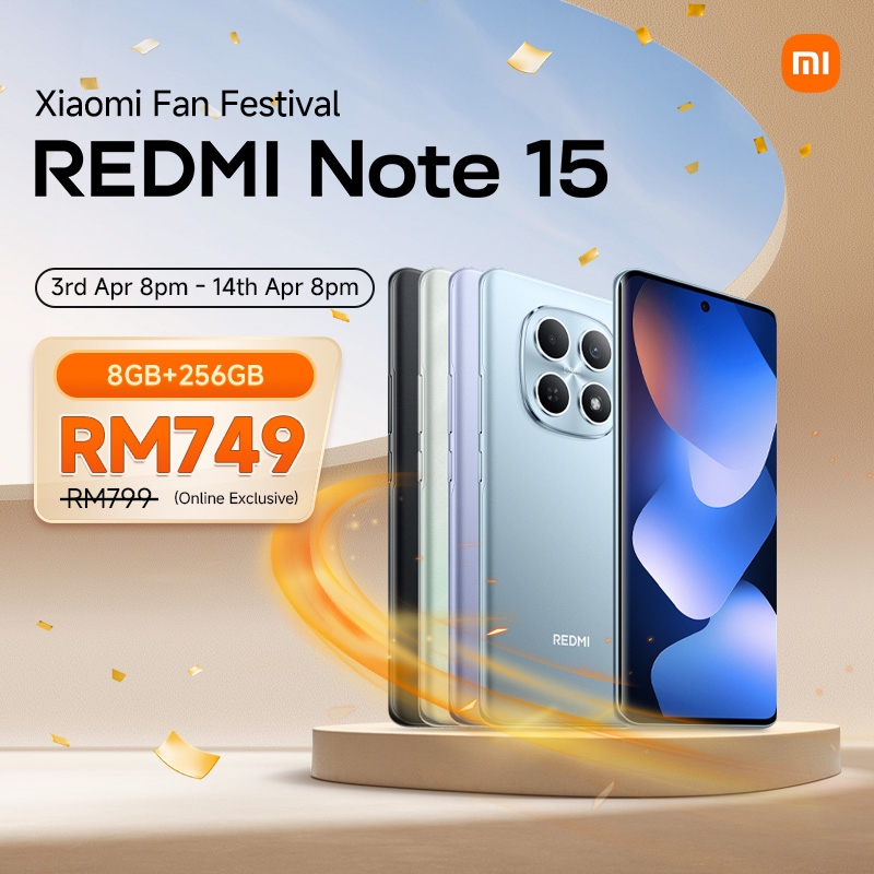 New REDMI Note 15 Smartphone |8GB+256GB, Massive 6000mAh battery, High-durability display glass
