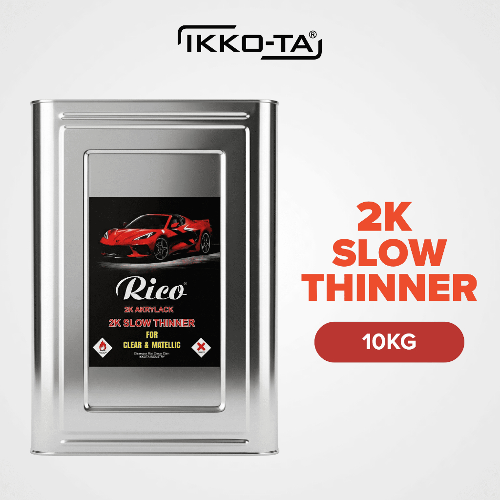 [READY STOCK] IKKOTA Rico 2K Slow Thinner 1L/5L/10KG Sesuai Cuaca Panas ...