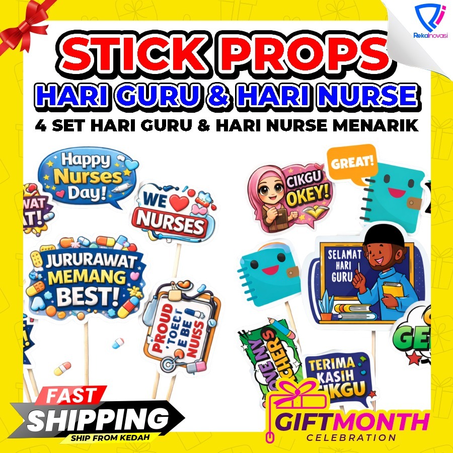 Buy sticker hari guru 2026 Online With Best Price, Aug 2026 | Shopee ...