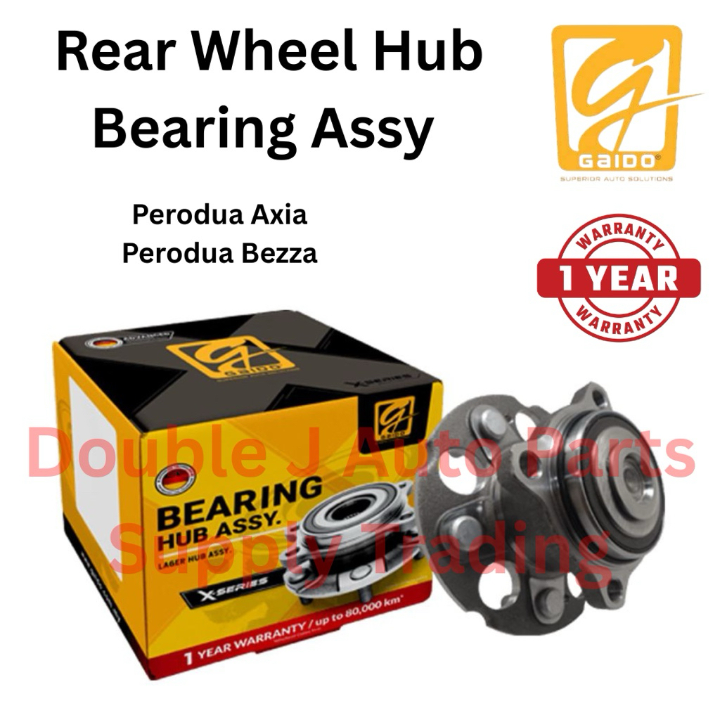 Gaido Rear Wheel Hub Bearing Perodua Bezza / Axia GKBA-3120M Bearing ...
