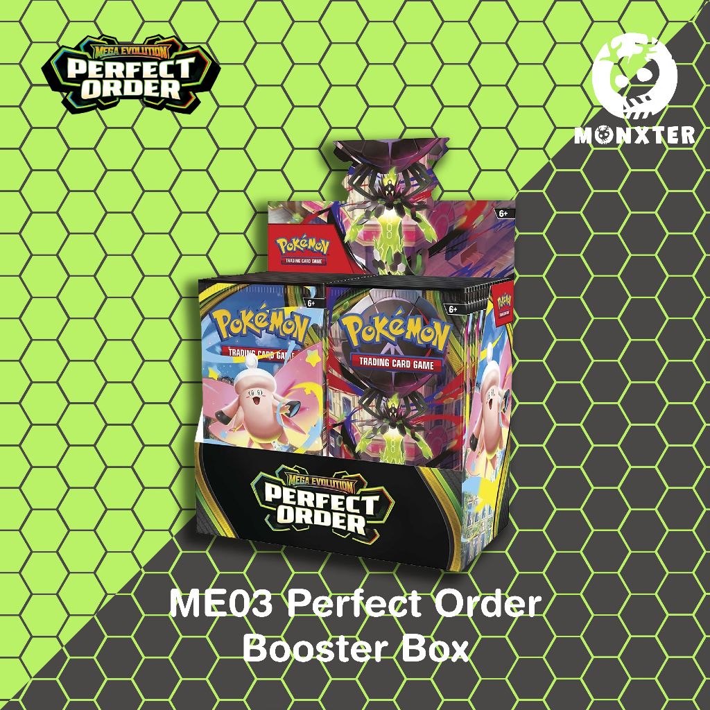 Pokémon TCG - ME03 Perfect Order Booster Box | Shopee Malaysia