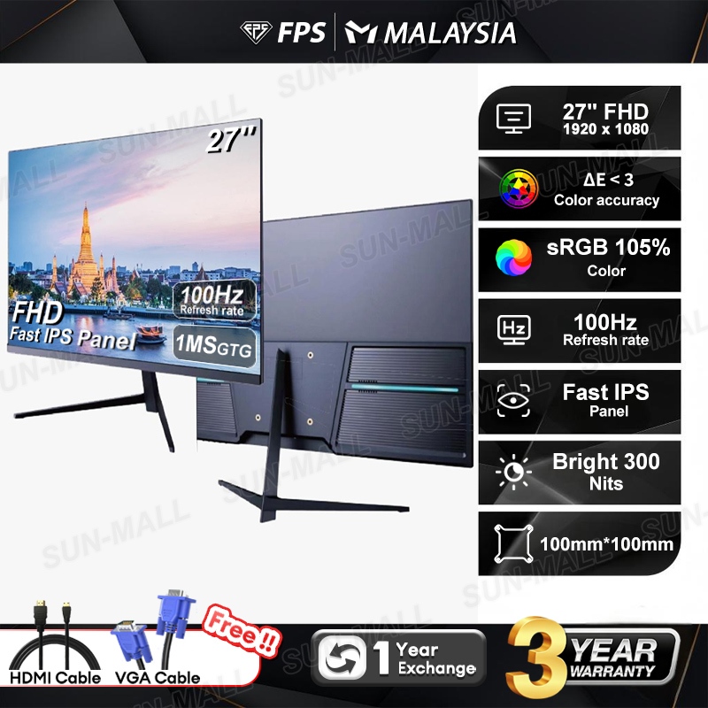 27 Inch FHD 100Hz