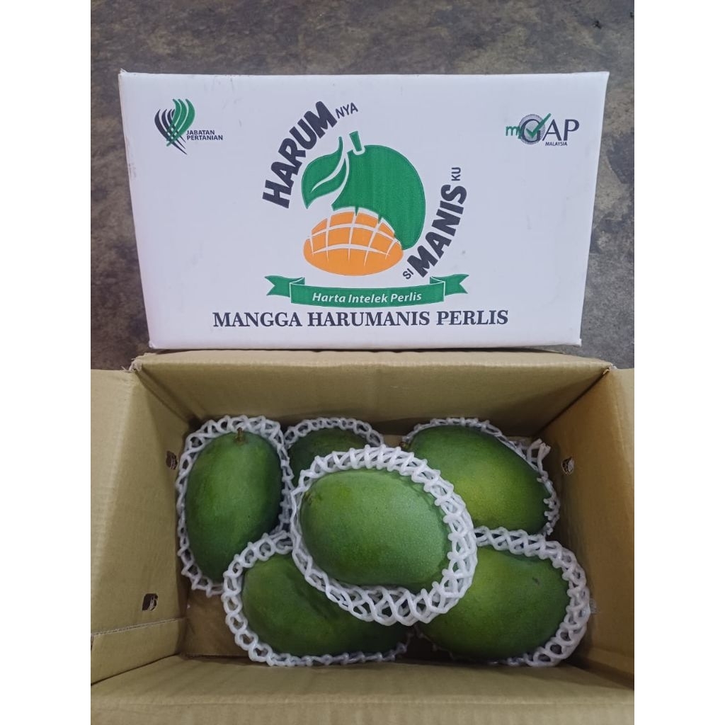 ⛔Limited Edition⛔🌟🥭 Perlis Harum Manis Mango 玻璃士香甜芒🥭 🌟 {3kg+-} | Shopee ...