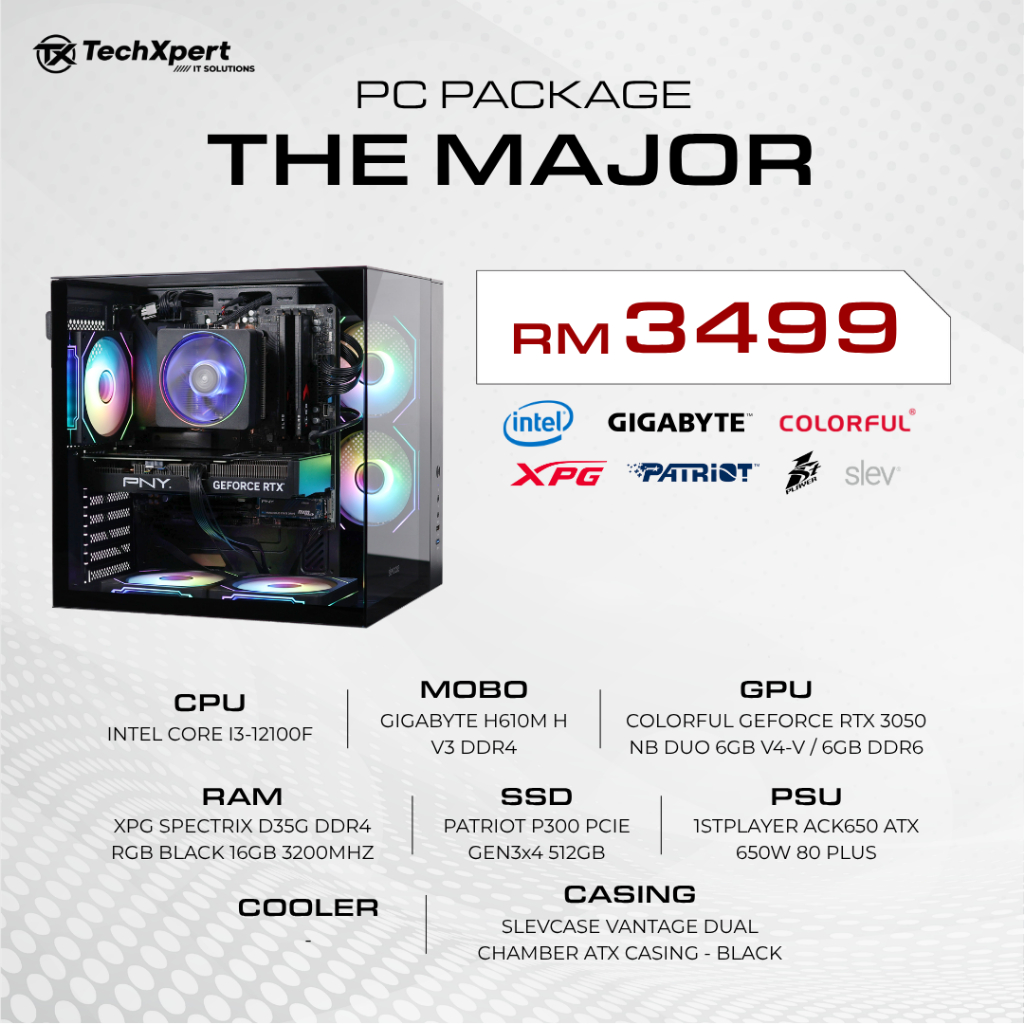 TECHXPERT Gaming PC Package / Customize PC / Intel Core Ultra / AMD ...