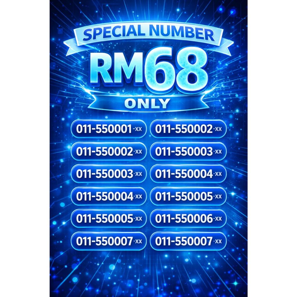 redONE Bill | Triple Number | Special No | Postpaid Plan | Plan 5G ...
