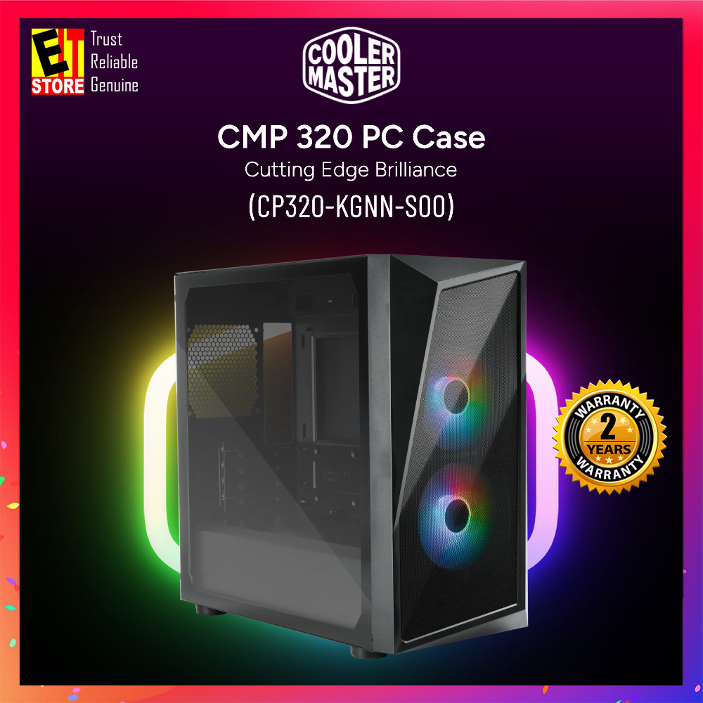 COOLER MASTER CMP 320 PC Cases (CP320-KGNN-S00) | Shopee Malaysia