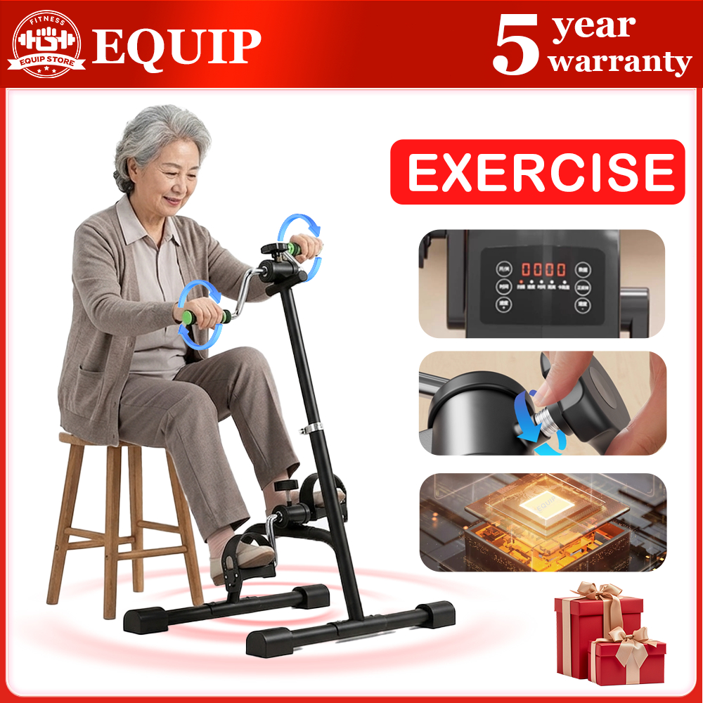 Rehabilitation Bicycle Exercise Bike Portable Collapsible Arm & Leg ...