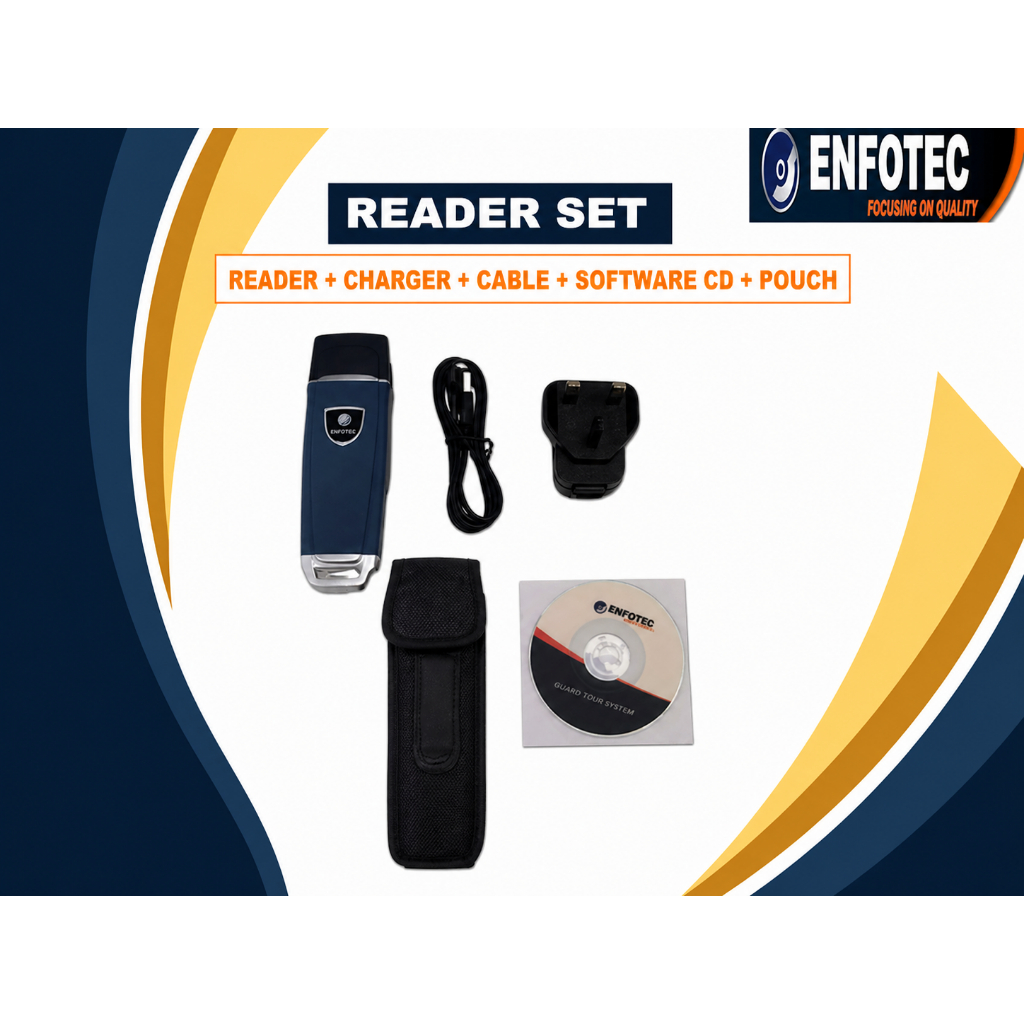 RFID Guard Tour System ENFOTEC - JWM 5000V5/Guard Patrol System ...