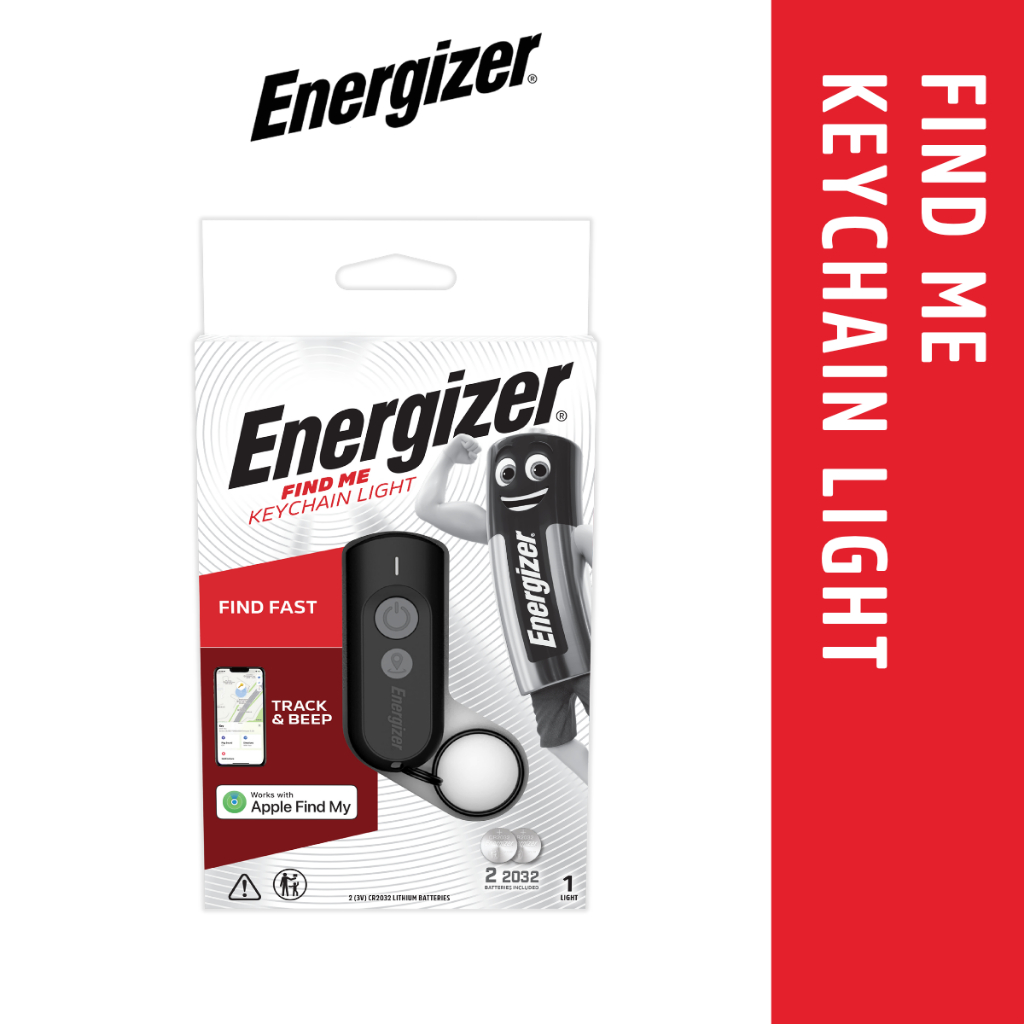ENERGIZER® Find Me Keychain Light | Portable LED Light with GPS Tracker ...