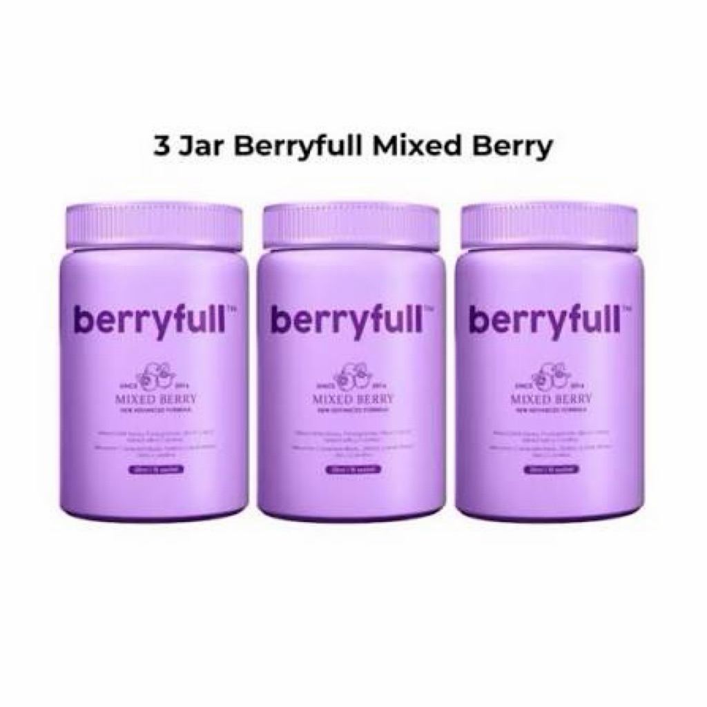ORIGINAL 3 JAR BERRYFULL MIX BERRIES BY INAYAH BEAUTY DIETARY ...