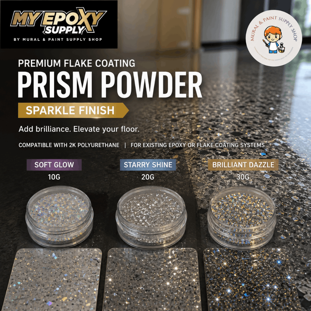 Premium Flake Coating Prism Powder – Sparkle Finish 10g | Shopee Malaysia