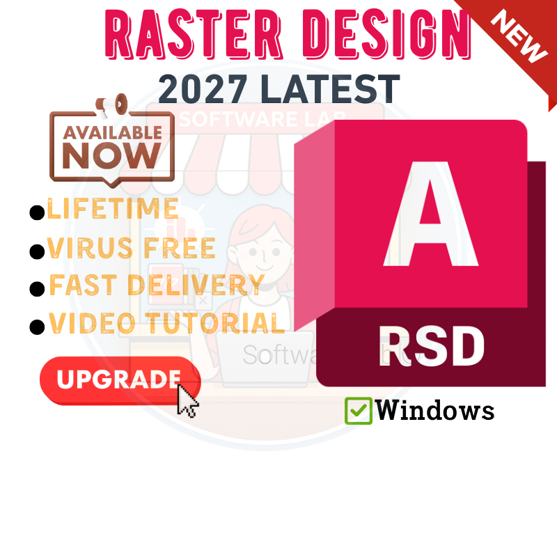 AutoCAD Raster Design 2027 Latest with Installation Tutorial (Windows ...