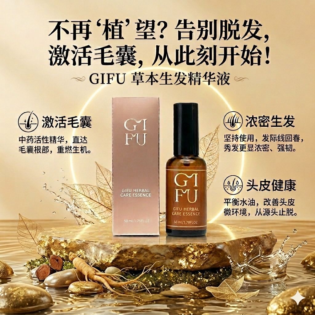 Gifu Herbal Care Essence - Gifu 草本育发强韧精华液 | Shopee Malaysia